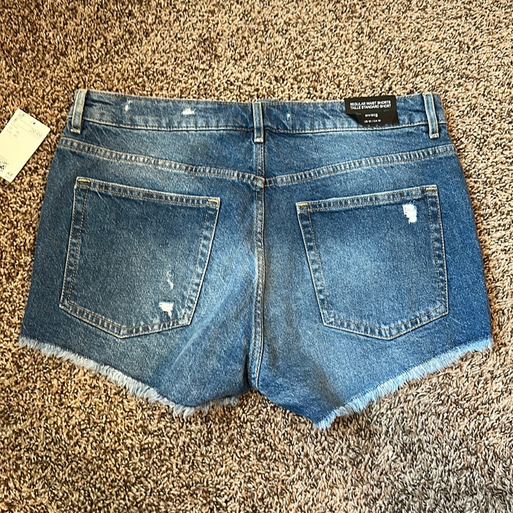 Blue Jean shorts Size 10 NWT